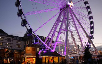 Mit Rheinhold & Rheinhilde Freifahrten auf dem Riesenrad