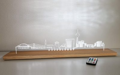 LED-Skyline Düsseldorf