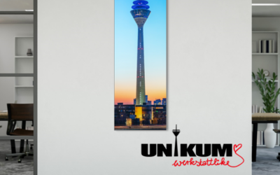 NEU: Die Rheinturm-Uhr